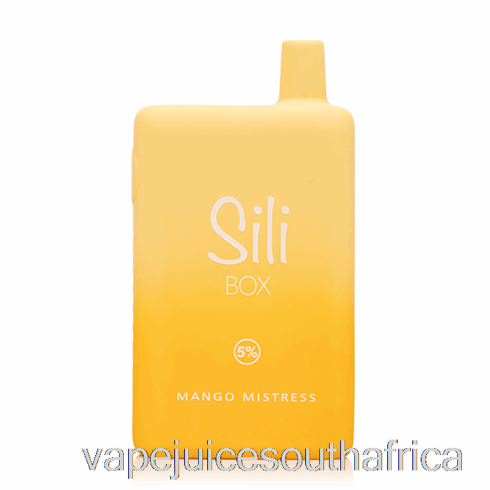 Vape Juice South Africa Sili Box 6000 Disposable Mango Mistress